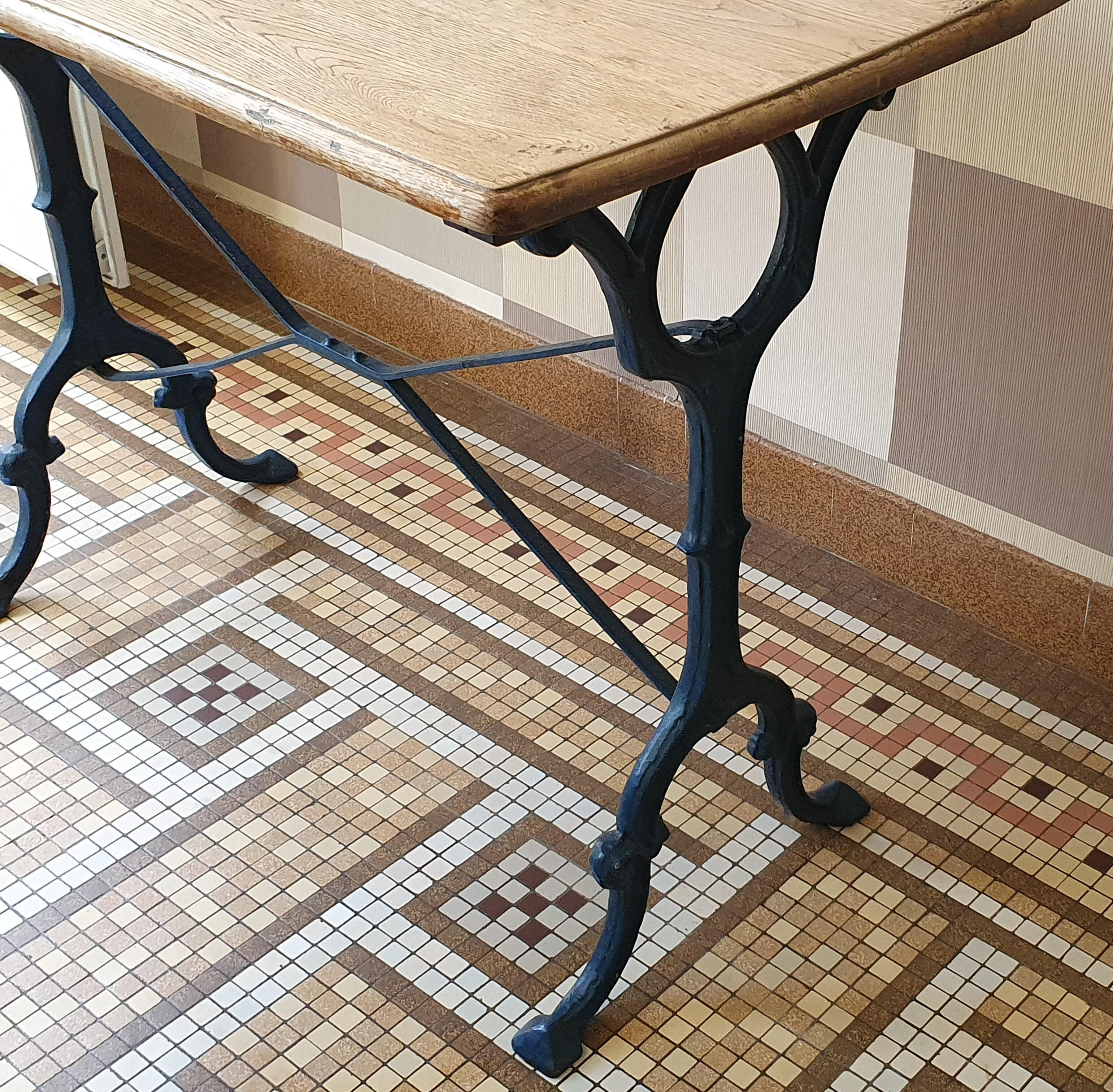 Bistro table wooden tray