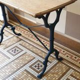 Bistro table wooden tray