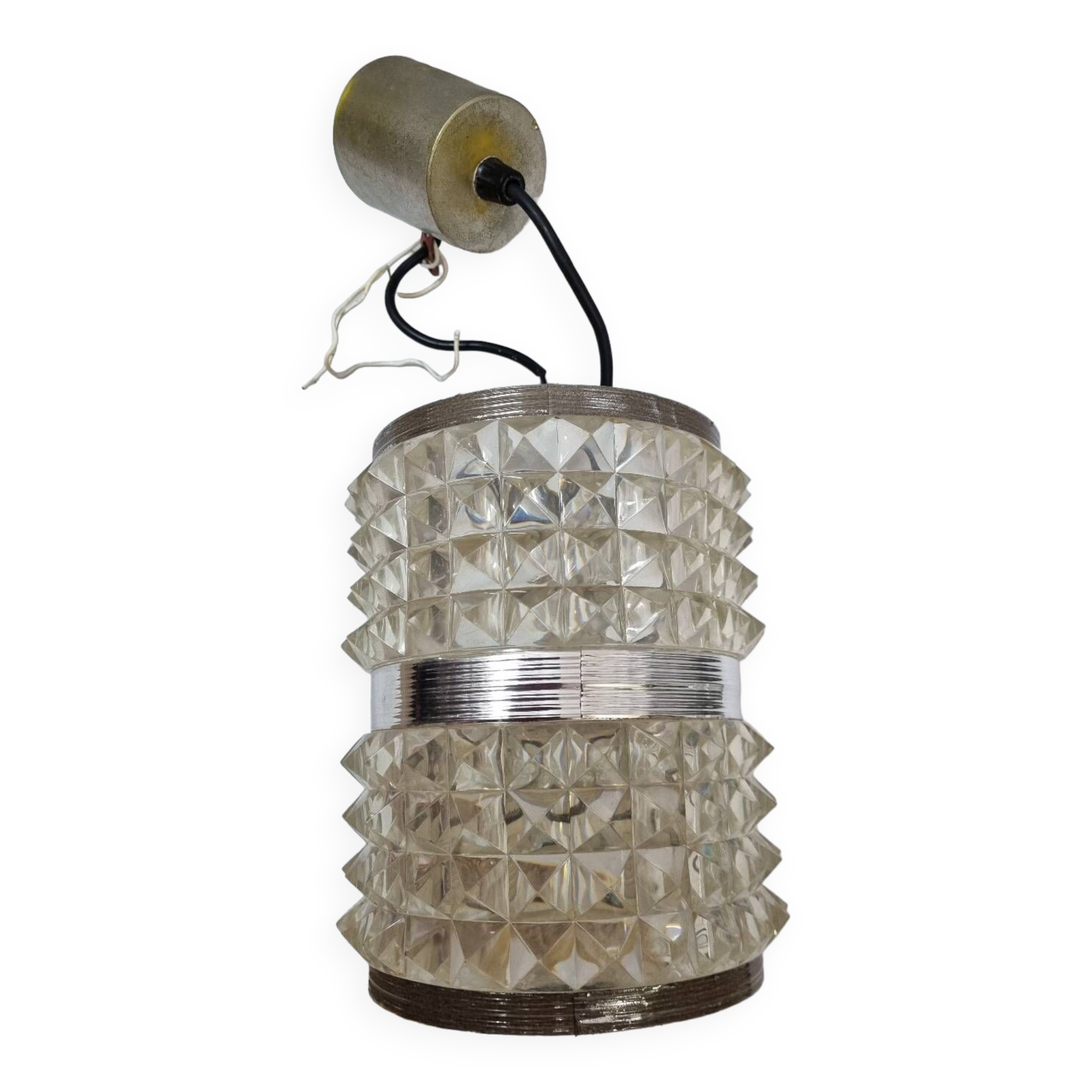 Plexis pendant light from 1960 Scandinavian