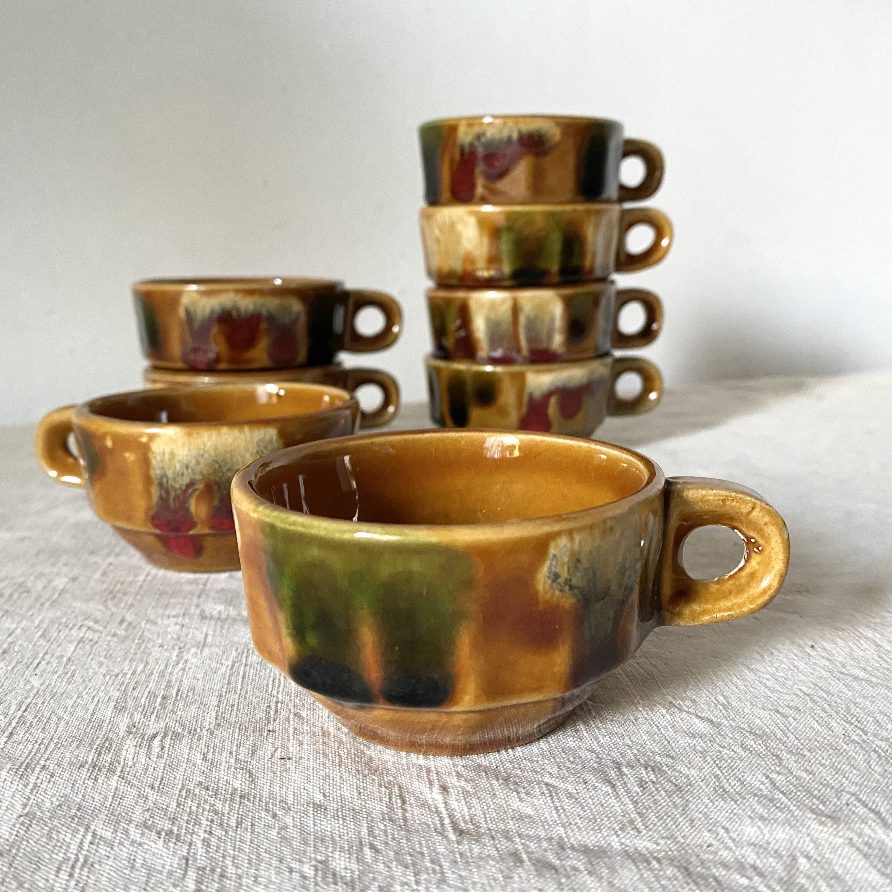 70s bistro cups