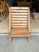 Set of 3 beach chairs