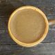 Old pichet sarreguemines beige ceramic 1970s vintage