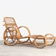 Lounge Chair in rattan, Netherlands 50 years