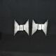 1970's perspex sconces, france - set of 4