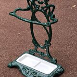 Umbrella door cast iron Art Nouveau early twentieth century