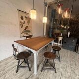 Table de salle à manger « reichsbahn » cerisier