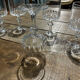 Set of 8 Vendome crystal glasses