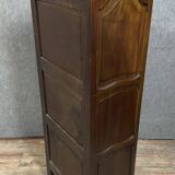 Louis XV style Provencal bonnetière in solid oak circa 1900