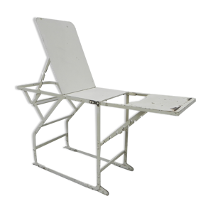 Table d’appoint industrielle, - lit