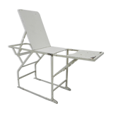 Industrial side table, hospital bed