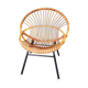 Chaise vintage Dirk Van Sliedrecht Rattan.