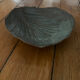 Antique ceramic cabbage leaf catchall.