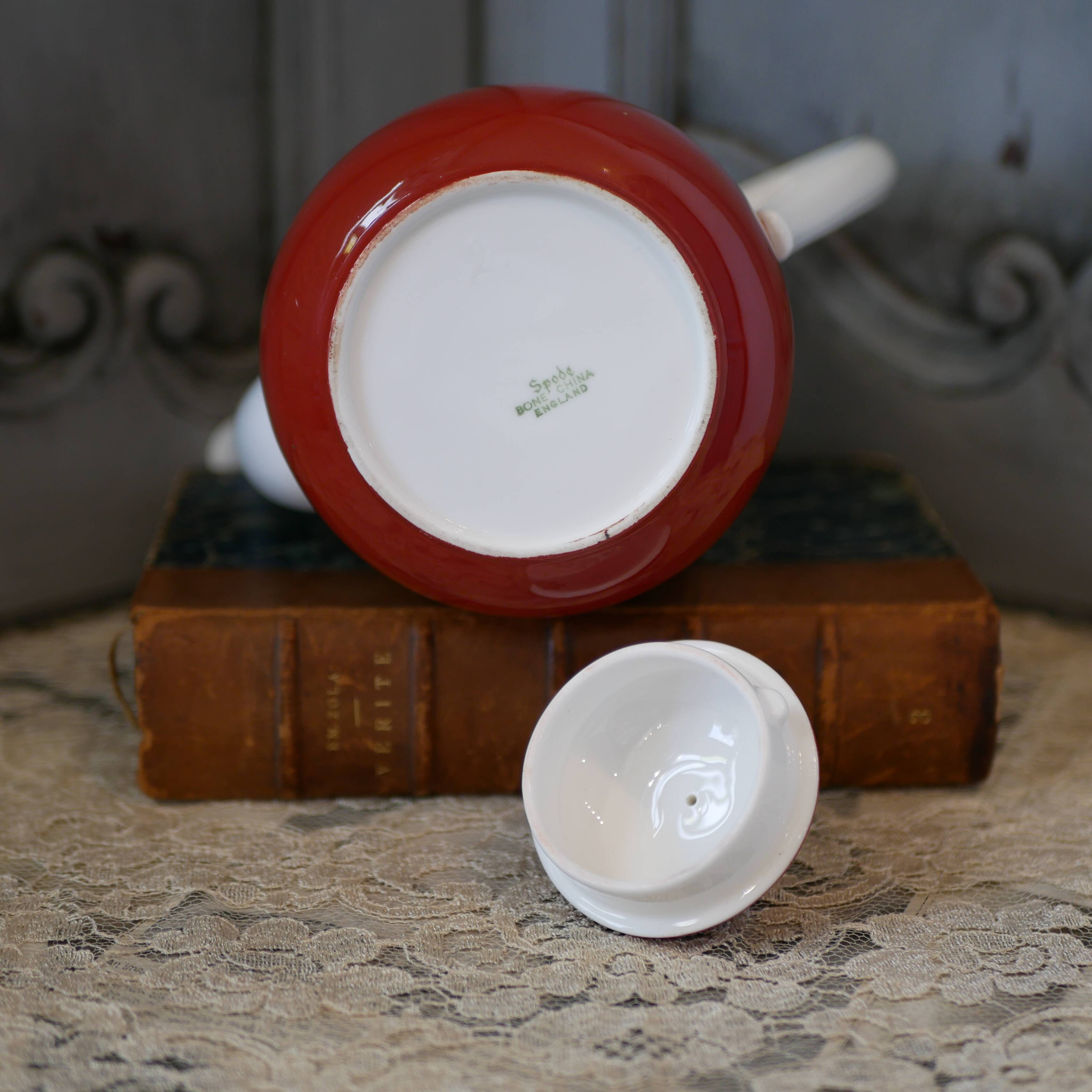 Mid-century English Spode coffee pot