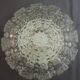 "Dome" ceiling light in moulded glass