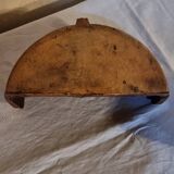 Set of 2 cooked potatoes in glazed earthenware