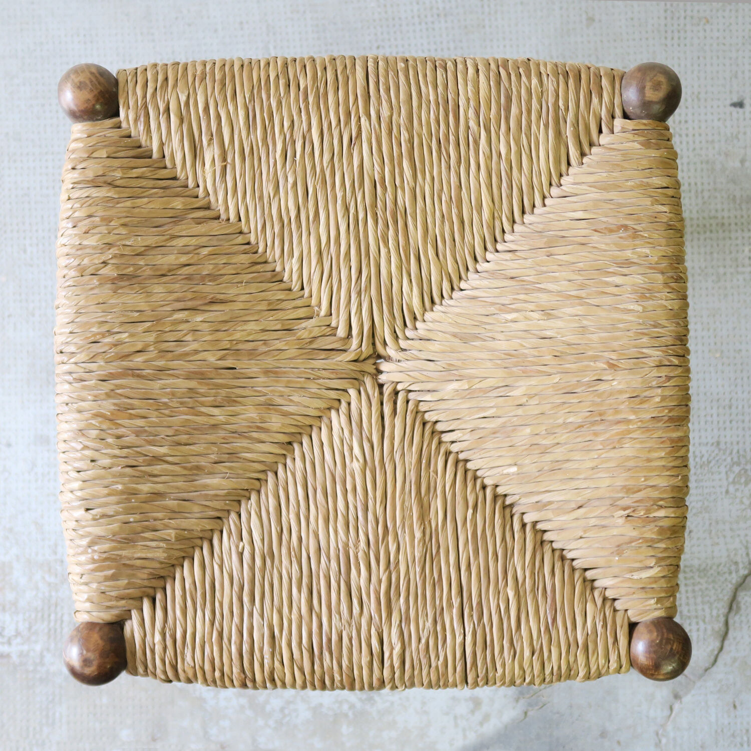 Straw stool