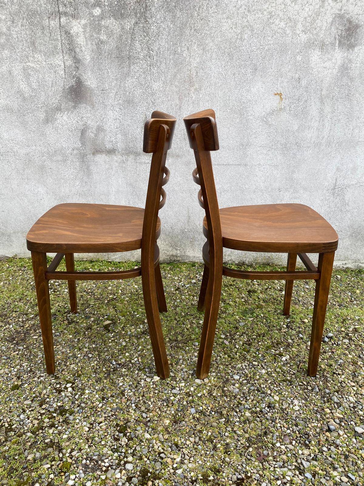 Set of 24 bistro chairs