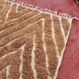 Traditional handmade beni ourain rug size 150 x 250 cm