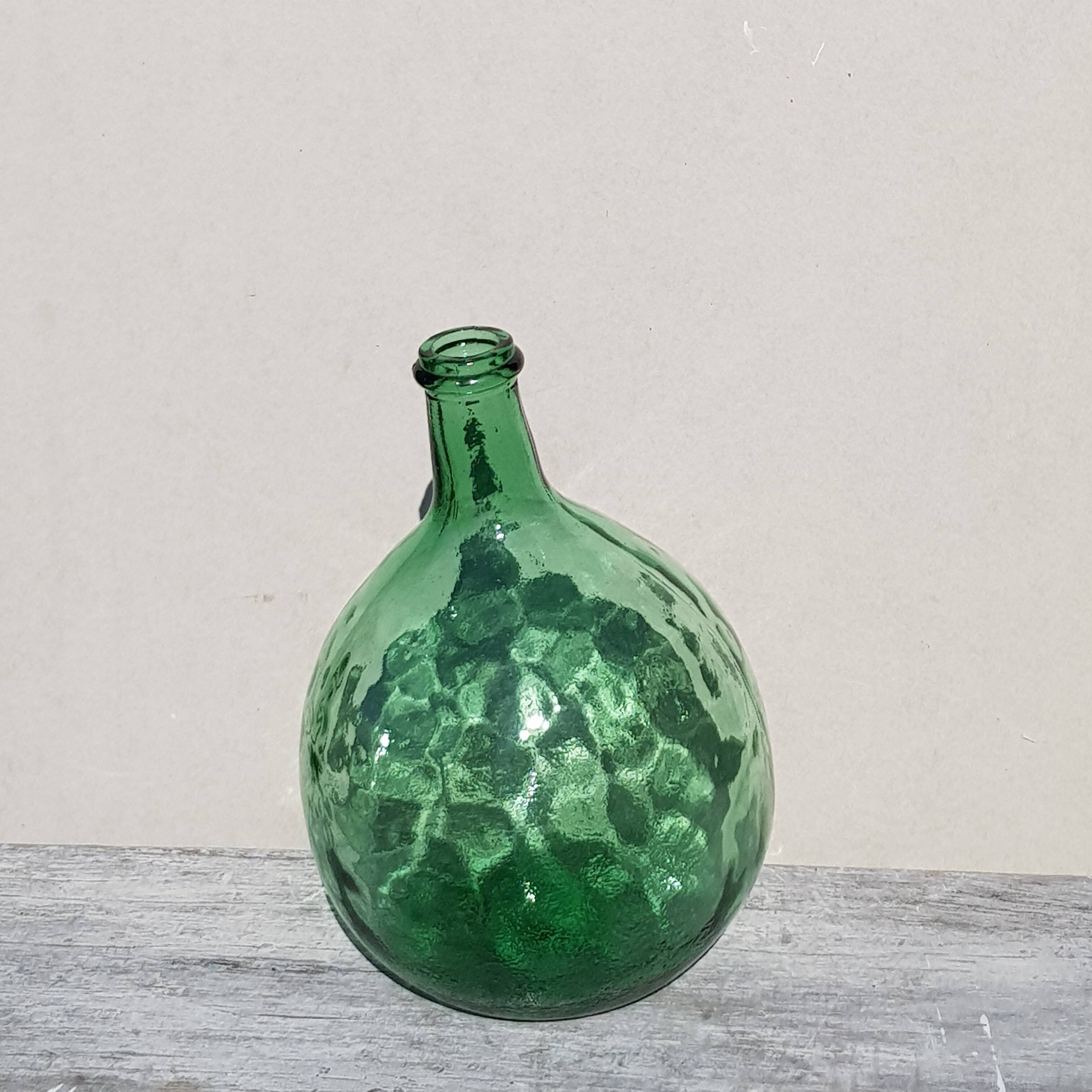 Demijohn green h31cm