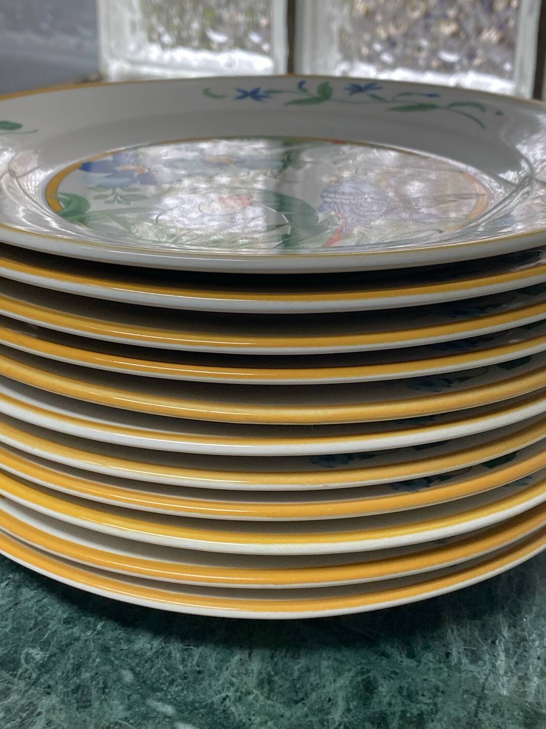Vintage dinner plates