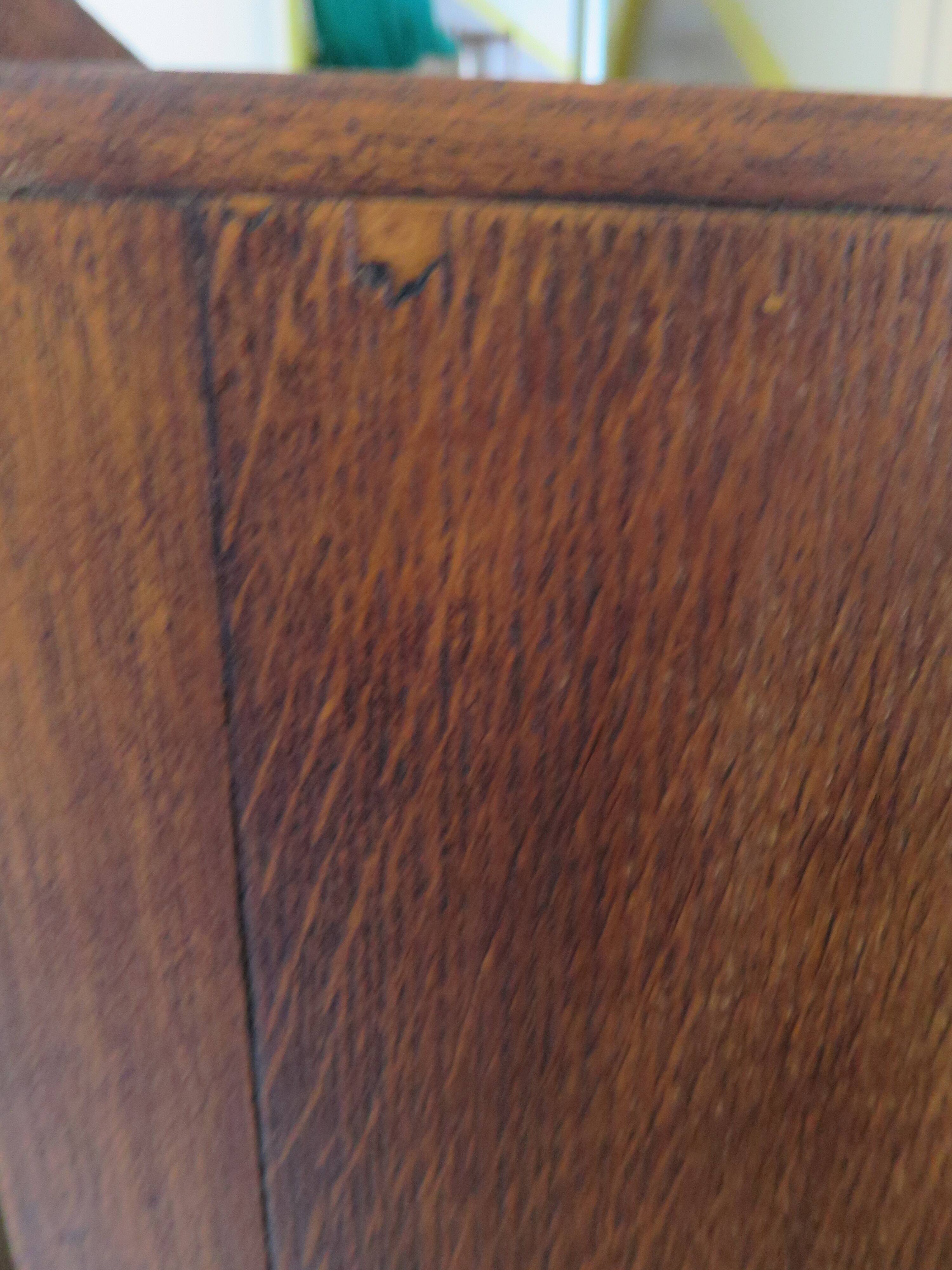 Art Deco chest of drawers with 4 drawers in oak, France 1930s-50s