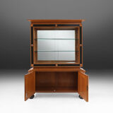 Belgian late art deco cabinet in solid oak