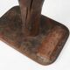 Tabouret en bois avec des pieds en branches d'arbre, France années 1850.