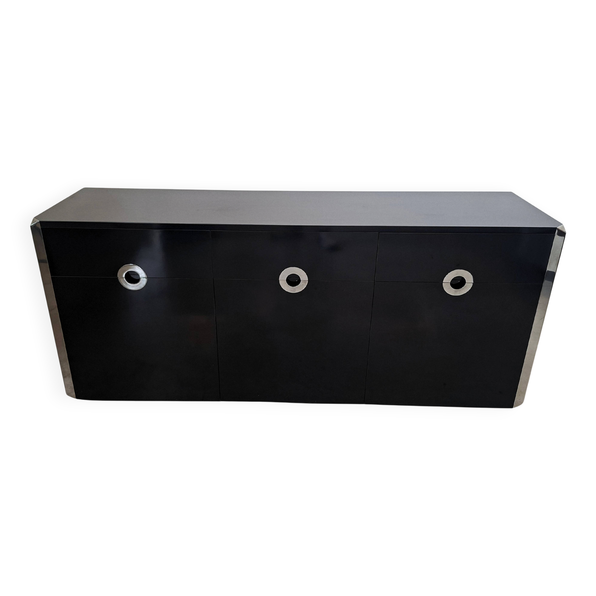 Iconica Credenza 3 Ante "Alveo" di Willy Rizzo per Mario Sabot – Design Ann