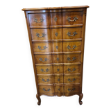 Weekly chest - Louis XV style - Solid wood