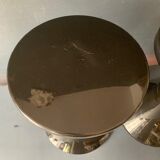 Vintage black tamtam stools