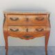 Commode Louis XV en marqueterie bois de rose
