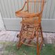 Old high chair for children Luterma