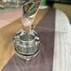 RARE silver-plated salt and pepper shaker set by Cristofle, Gallia collection