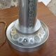 Monumental Art Deco table lamp in relief, France, circa 1920.