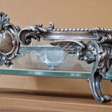 Christofle - Centrepiece or planter - In silvered bronze