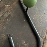 Wall coat rack with 4 wooden balls