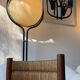 Paire chaise enfant paille design 1950/1960