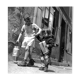 Photography, "Rue Marcelin Berthelot", 1946 / Tribute to Robert Doisneau / 15 x 15 cm
