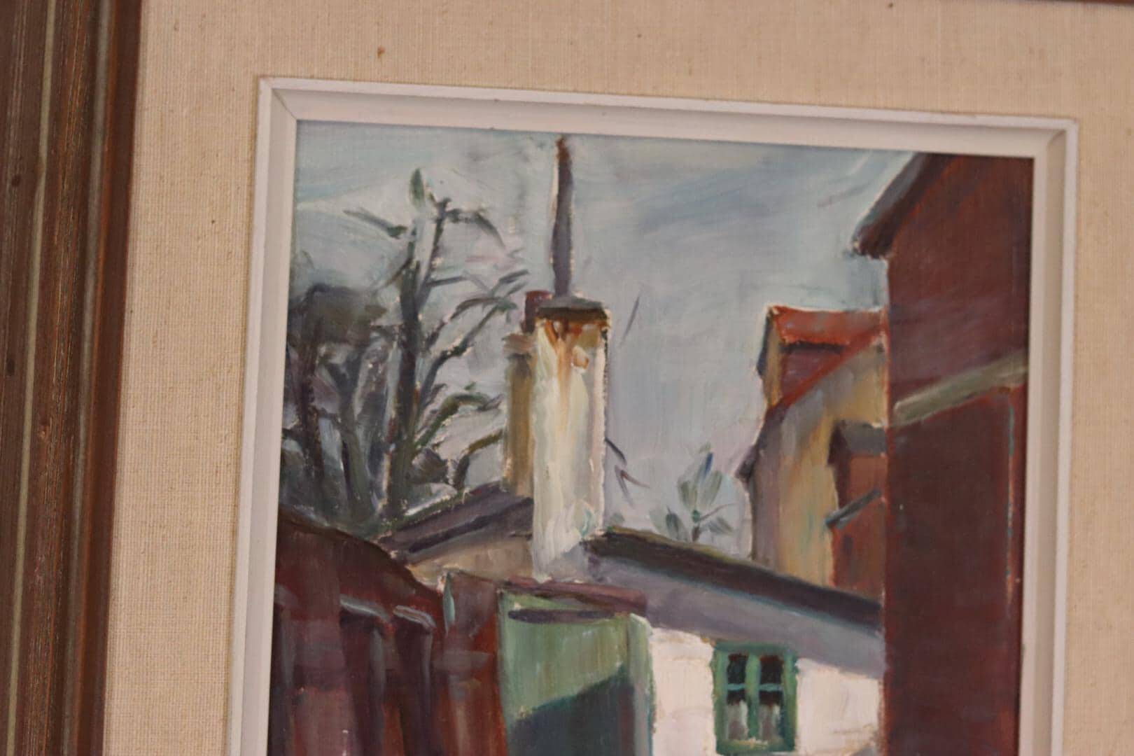 « Vue sur le jardin » de Carl Oskar Larsson