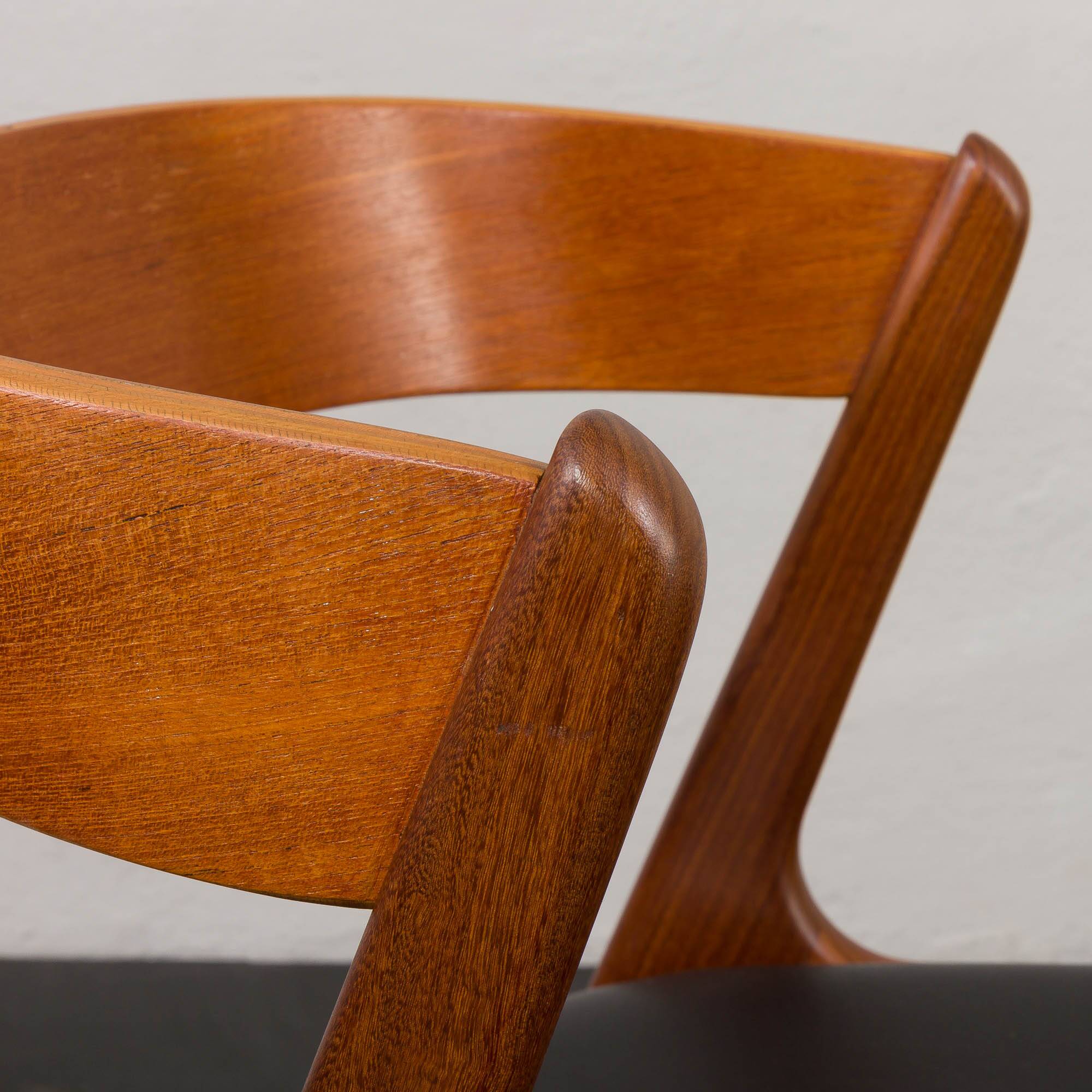 Kai Kristiansen Fire Chair in teak, Denmark 1960s