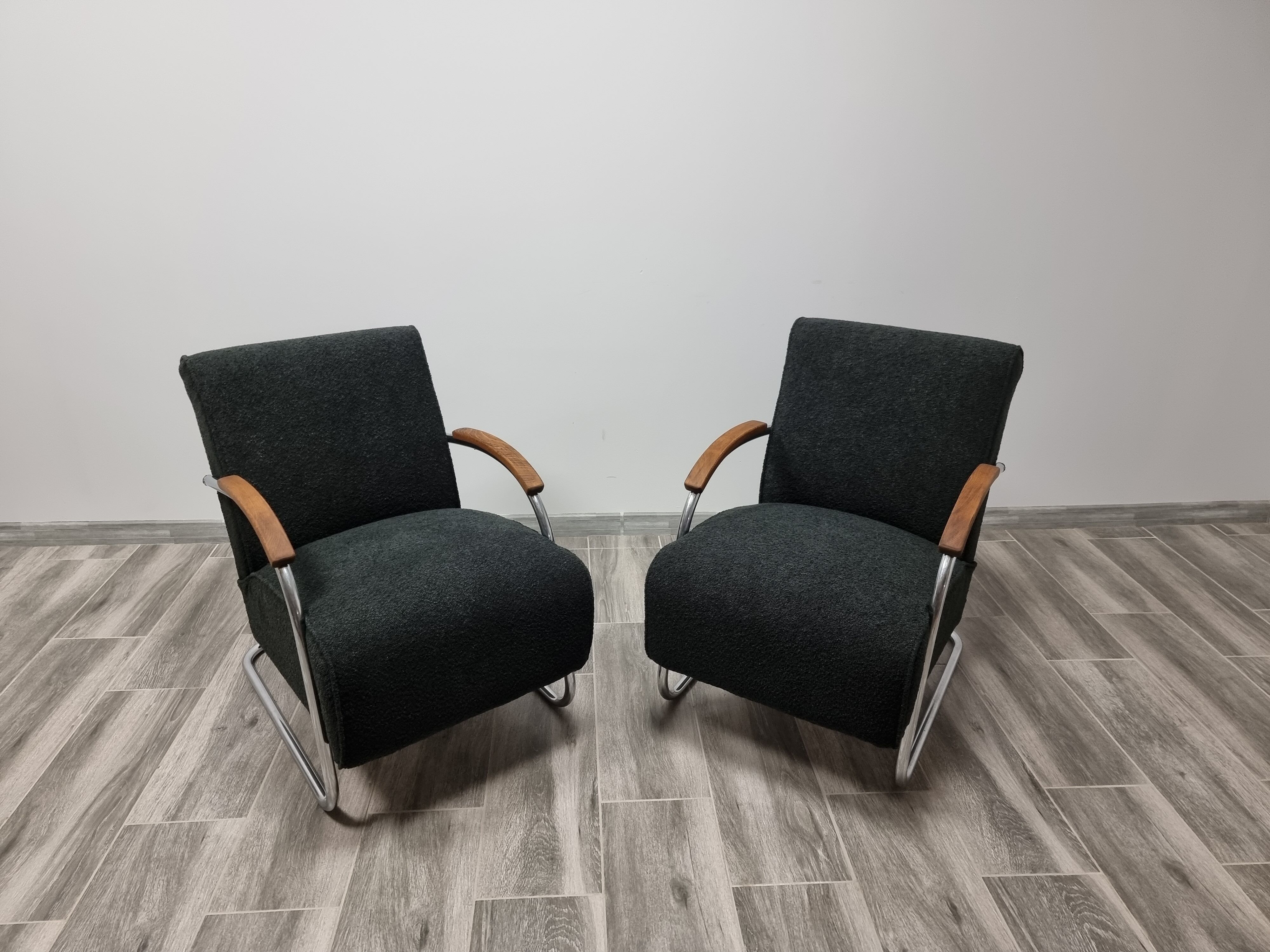Bauhaus armchairs from Mücke Melder