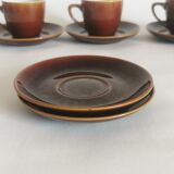 Set of 9 Villeroy and Boch cups