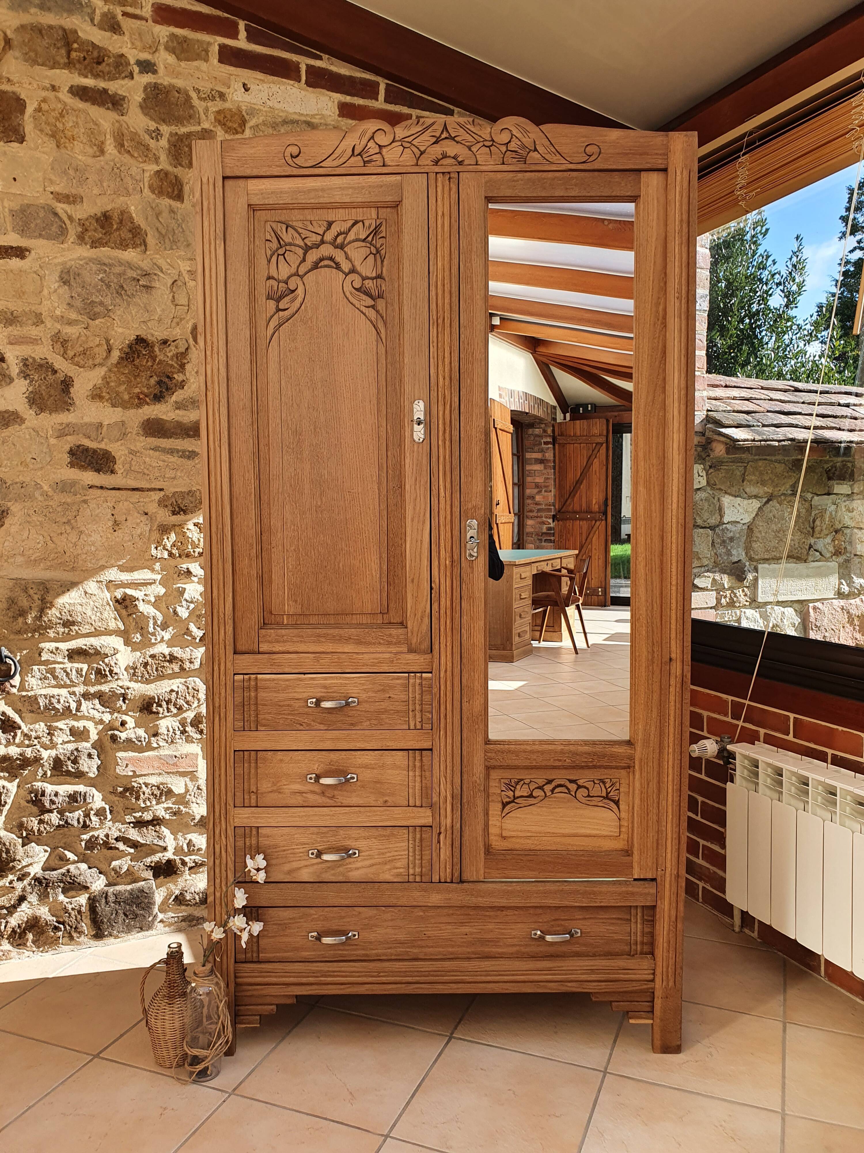 Art Deco Parisian wardrobe