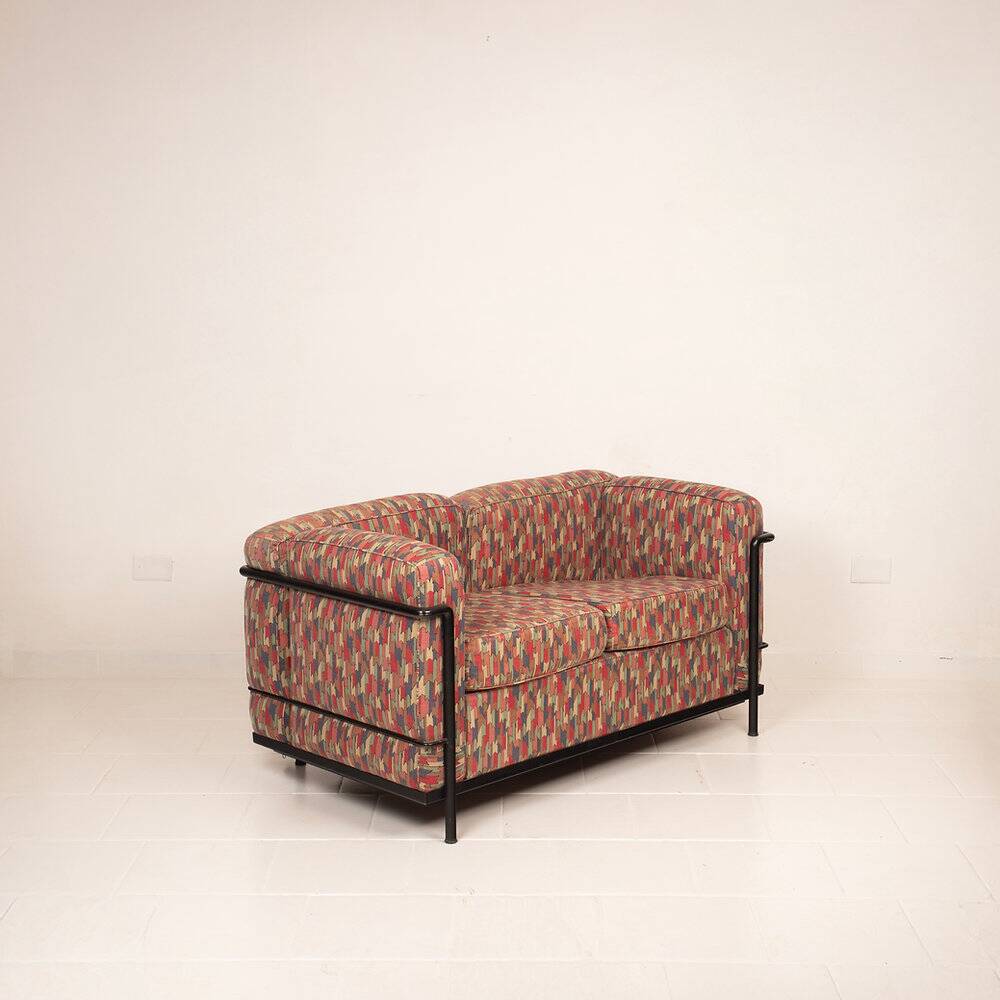 Canapé LC2 par Le Corbusier, Pierre Jeanneret et Charlotte Perriand pour Cassina