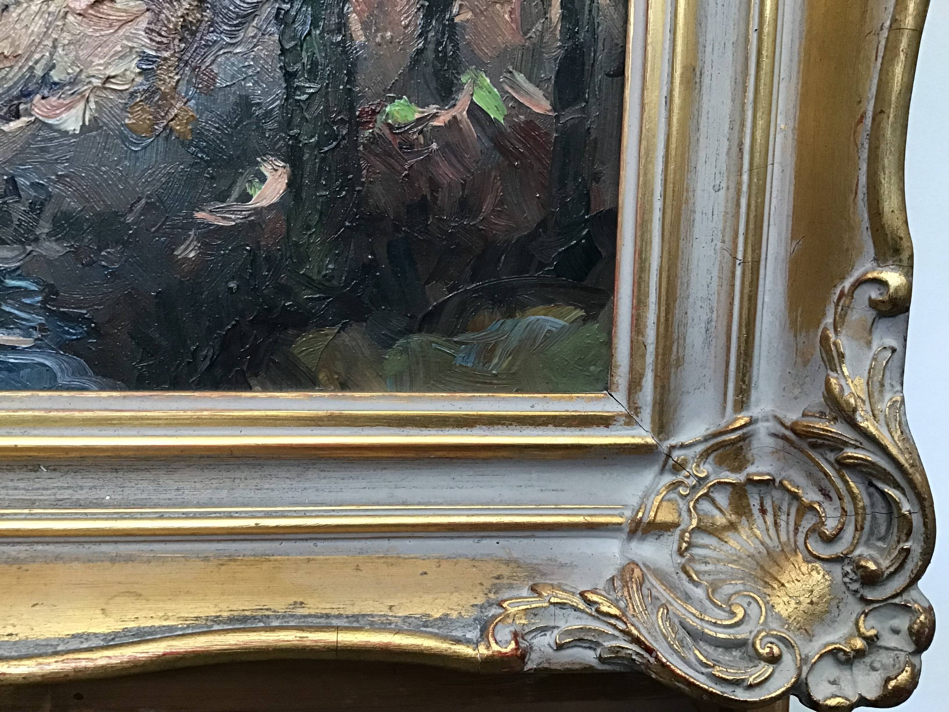 “Stream in the forest” by Modeste-Jean Lhomme. Liège school of landscape