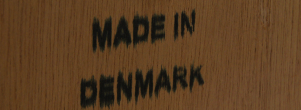 Vintage Danish retro hi-fi furniture in rosewood