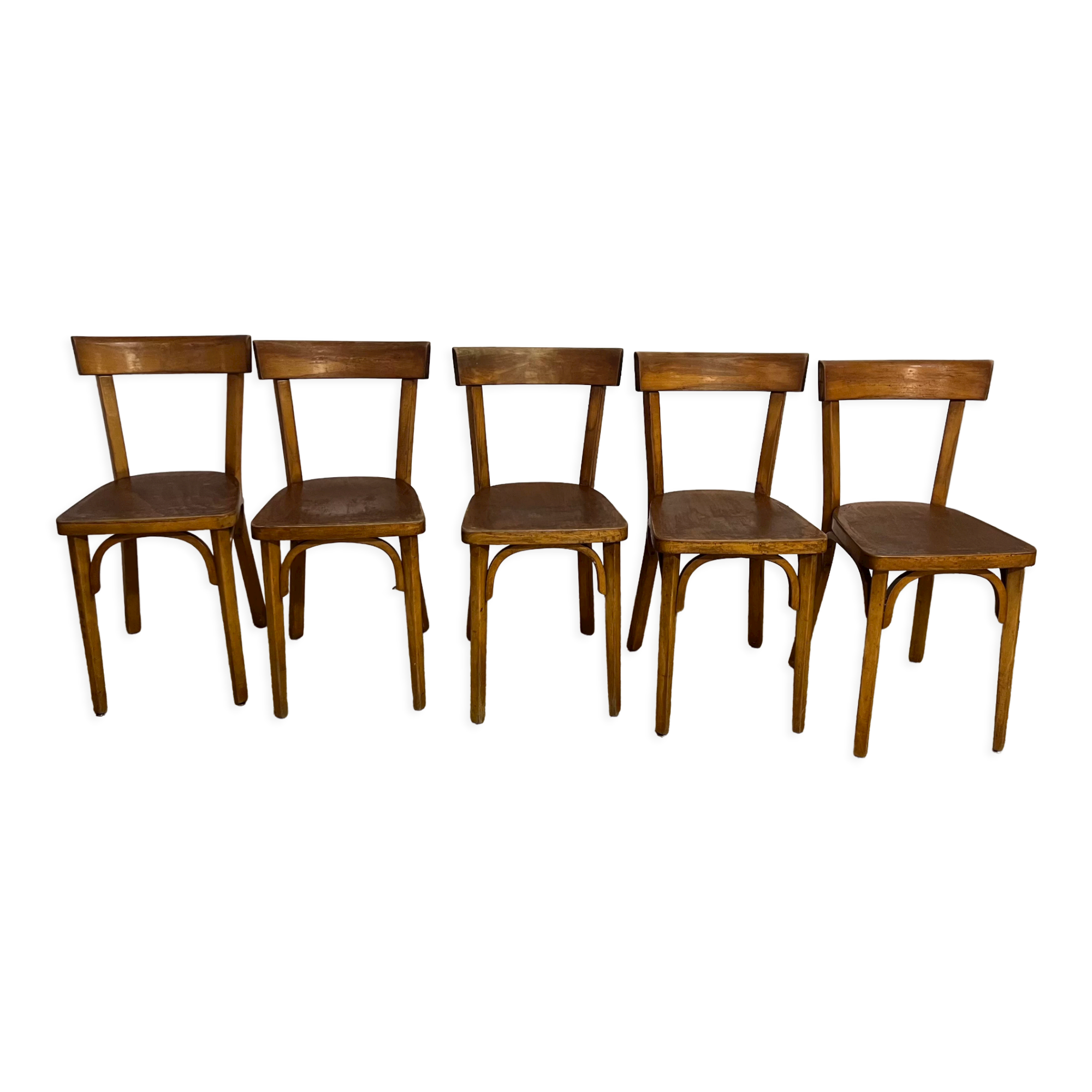 5 Baumann bistro chairs