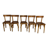 5 Baumann bistro chairs