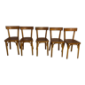 5 Baumann bistro chairs