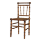 Antique American Faux Bamboo Side Chair. 1880s